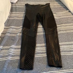 GUC - SPANX MOTO faux leather leggings